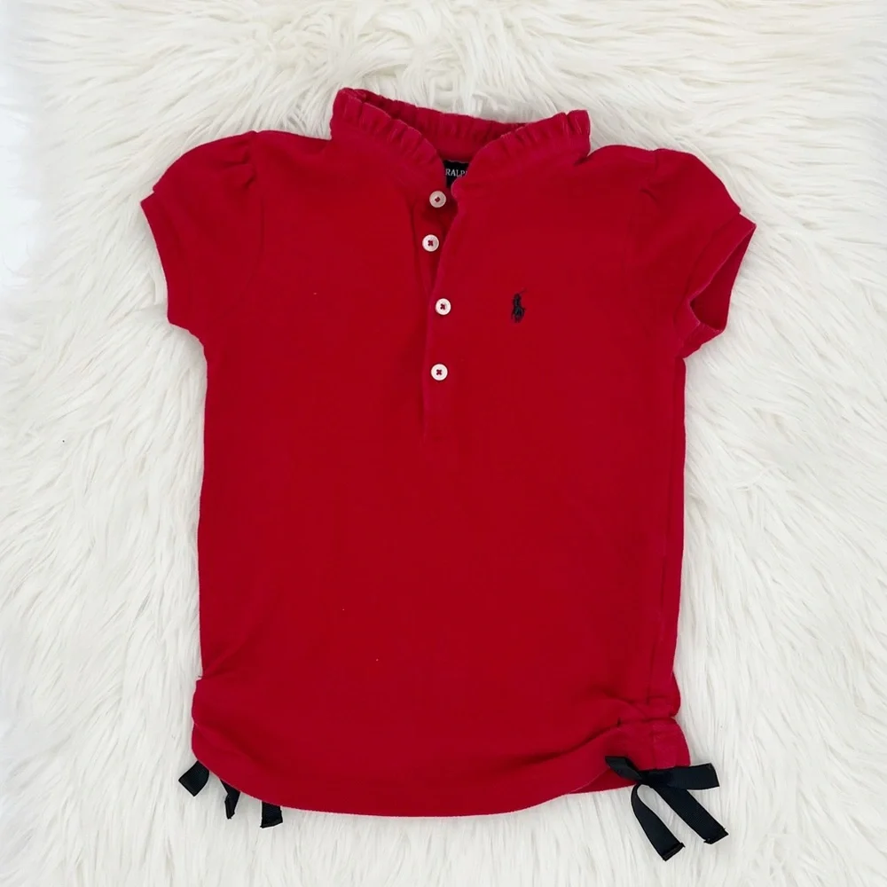 Ralph Lauren Ruffled Collar Shirt